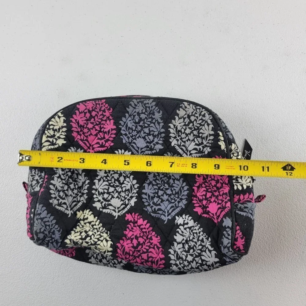 Vera Bradley Northern Lights Zip Cosmetic Bag Makeup Medium Zipper Women